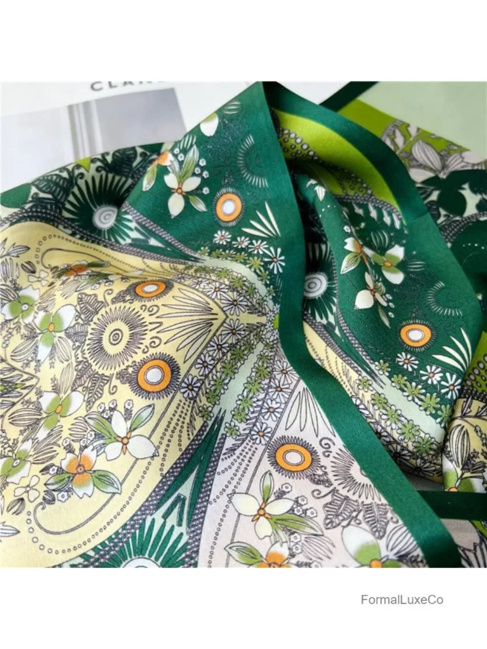 100% Mulberry Silk Long Scarf 59x6.3 inch Neck Scarf Head Wrap